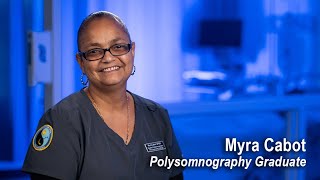 Myra Cabot Polysomnography Graduate [upl. by Meier287]