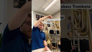 Bass Trombone VS Contrabass Trombone What are the differences basstrombone contrabasstrombone [upl. by Archie]