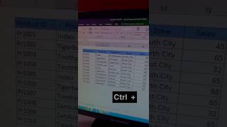 Shortcut key for Transfer Data from One to Another Column excelwalesir exceltricks exceltips [upl. by Damien120]