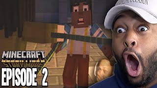 WHY CANT TWO LEGENDS COEXIST  Minecraft Story Mode Part 2  CoryxKenshin   Reaction [upl. by Eyma]