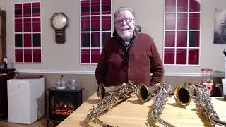 MidCentury Buescher Sax Comparison [upl. by Accem]