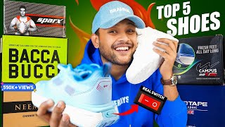 TOP 5 Best Shoes Under ₹1000 🔥 Best Sneakers Under ₹2000 Redtape Campus Amazon Haul  ONE CHANCE [upl. by Jonas787]