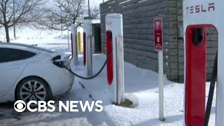 Electric vehicle owners struggling in cold weather [upl. by Goodyear109]