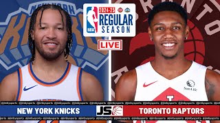 New York Knicks vs Toronto Raptors  NBA LIVE TODAY 2024 Full Game Scoreboard [upl. by Refennej]