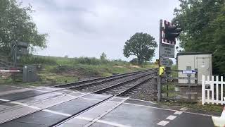 Howsham Level Crossing Lincolnshire Thursday 30052024 [upl. by Kenyon]