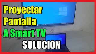 Como VER LAPTOP o COMPUTADORA en mi SMART TV Samsung y Otros Modelos I Solucion 2024 [upl. by Ayoras]