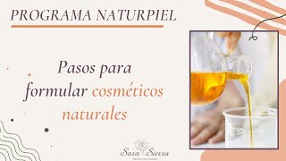 🧪 Pasos para formular tus cosméticos naturales 🌿 [upl. by Avid]