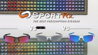 Oakley Half Jacket 20 Standard amp XL vs Flak 20 XL  SportRx [upl. by Terencio]