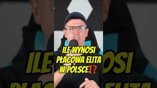 Ile wynosi płacowa elita w Polsce⁉️pieniądze informacje biznes finanse gospodarka rząd bizon [upl. by Atteuqehs]