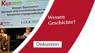 Identität und historisches Lernen in der Einwanderungsgesellschaft – Podium 2019 [upl. by Qahsi]