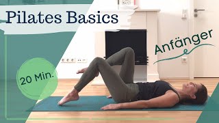 Pilates für Anfänger  Lockdown Ganzkörper Workout zum Abnehmen 20 Min Deutsch [upl. by Maury410]