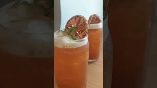 Lemon Iced Tea Mocktail  Summer Drink [upl. by Anaerdna]