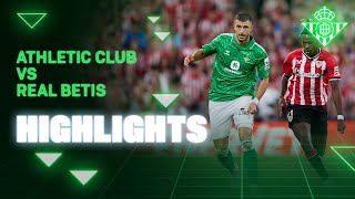 Resumen del Athletic ClubReal Betis  HIGHLIGHTS  Real BETIS  laligahighlights [upl. by Bernardo54]