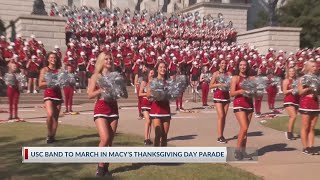 University of South Carolinas band to march in Macys Thanksgiving Day Parade [upl. by Aguayo268]