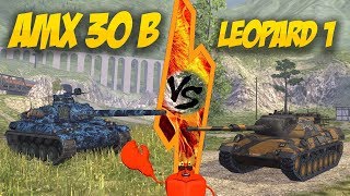 WOT Blitz  Имба царей или дно морей AMX 30B vs Leopard 1 [upl. by Arikal]