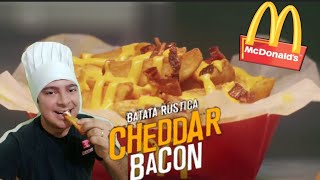 Como FazerBATATA RÚSTICA CHEDDAR BACON do McDonalds [upl. by Schweitzer]