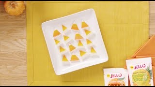 JELLO Candy Corn Jigglers [upl. by Eveineg]