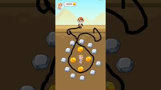 Pull the gold game level 8 gaming games gameplay game funmoments gameofgames gamelearn funny [upl. by Siger]