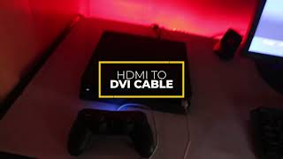 HDMI to DVI  Converter  Cable Review  2023 [upl. by Llehcal]