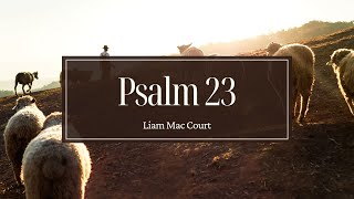 Psalm 23 Part 4  Liam Mac Court  Bribie Baptist [upl. by Ahsirtap78]