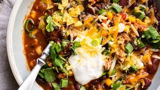 Instant Pot Turkey Chili Recipe [upl. by Sessylu766]