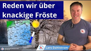 Knackige Nächte mit teils strengem Frost von unter 10 Grad [upl. by Ardnuas]