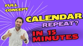 calendar repeat trick and full concept by rahul sir [upl. by Coletta]