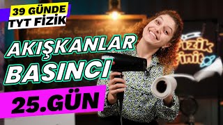 Basınç ve Kaldırma Kuvveti  Akışkanlar Basıncı  39 Günde TYT Fizik Kampı  10 Sınıf  25 gün [upl. by Hserus]