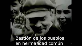 Himno de la URSS con subtitulos al español  CCCP Anthem  Soviet Union [upl. by Ymorej924]