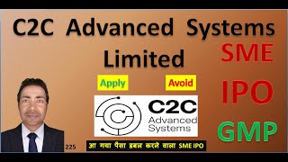 C2C Advanced Systems Limited IPO Details [upl. by Anauqahc]