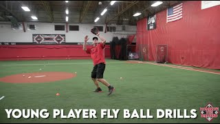 3 great drills for teaching kids how to catch fly balls  Youth baseball fielding drills [upl. by Maya]