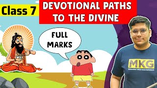 Devotional Paths to the Divine  class 7 history chapter 6  Class 7 History [upl. by Ihp]