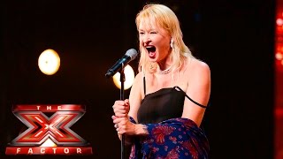 Zaiga Meike’s foot song  Auditions Week 1  The X Factor UK 2015 [upl. by Ateiluj309]