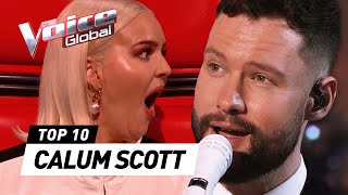 Incredible CALUM SCOTT covers on The Voice [upl. by Natty84]