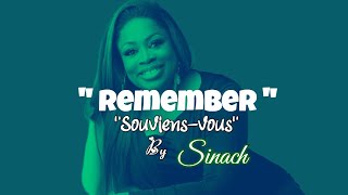 Remember by Sinach  Lyrics amp Traduction [upl. by Arremat]