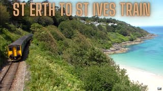 Visit Cornwall St Erth to St Ives Train Journey [upl. by Marcelia]