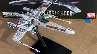 X WING FIGHTER … BMCKOUT OF THE BOX BUILD [upl. by Nazario]