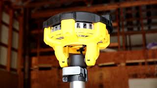 Dewalt 20v MAX LED Work Light Tripod Unboxing amp Review  DCL079B [upl. by Flavius]