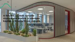 Rákosy Glass üvegek az új Richter Székházban [upl. by Kubetz311]