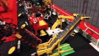 Impression of the LEGO Great Ball Contraption circuit at Brick 2015 in London UK [upl. by Nafets]