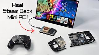 A Steam Deck Mini PC Using Real Hardware [upl. by Azal]