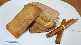 GALLETAS NAPOLITANAS DE CANELA😍🍪🥛 Mira qué fácil [upl. by Art]