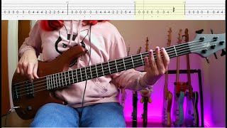 311  Down Bass Cover With Tabs [upl. by Neztnaj]