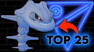 Climbing NEAR THE TOP of the Great League PvPoke Rankings Thunder Fang Steelix in OGL  PoGo PvP [upl. by Wystand802]