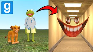 CREEPIEST BACKROOMS CREATURE  Garrys mod Sandbox [upl. by Aipotu]