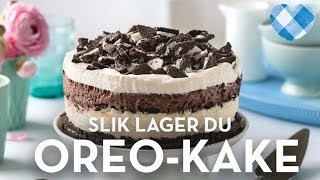 Oreokake oppskrift  Så digg at du slipper å løpe på Deli de Luca  TINE Kjøkken [upl. by Harriman]