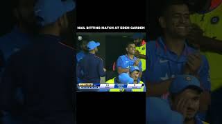 nail bitting matchshorts cricket cricketlover sports indvsaus [upl. by Arted849]