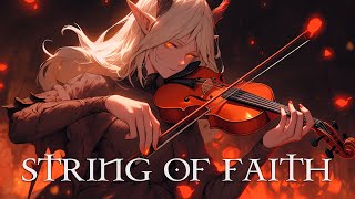 quotSTRING OF FAITHquot Pure Dramatic 🌟 Most Powerful Violin Fierce Orchestral Strings Music [upl. by Eilrebma]