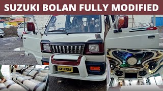 suzuki bolan full modified with interior and exterior 2022 [upl. by Rhiana]