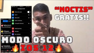 tweak modo oscuro para iPhone 5s IPhone 6 IPhone 6 Plus  noctis12 gratis  modo oscuro iOS 12 [upl. by Alyahsat]